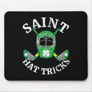 Hat Tricks Hockey Kleeblatt Kids Boys St Patricks Mousepad