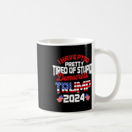 Hat Trump Hübsch müde von dubiosen Demokraten geha Kaffeetasse (Rechts)
