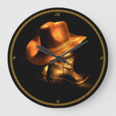 HAT UND BOOTEN GROßE WANDUHR (Vorderseite)