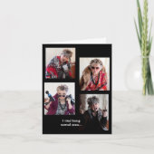 Hat versucht, normal zu sein, sobald geklappte Gru Karte (Vorderseite)