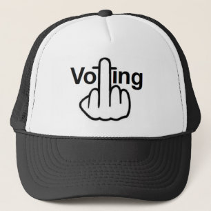 Hat Voting Gedreht Truckerkappe