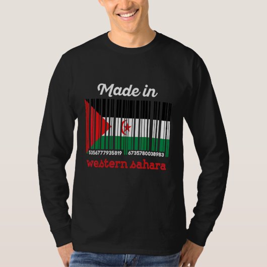 Hat Westsahara hergestellt T-Shirt (Vorderseite)