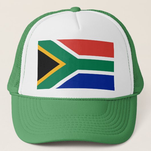 Hat with Flag of South Africa Truckerkappe (Vorderseite)