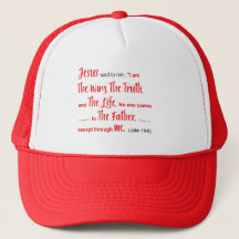 HAT with gießt: "I am the Way..." John 14:6