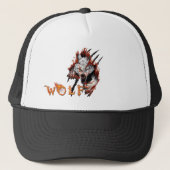 Hat Wolf Truckerkappe (Vorderseite)