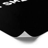 Hat zerschmettert_ Lustiger Badminton-Shuttle Badm Poster (Ecke)