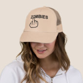 Hat Zombies Gedreht Truckerkappe (Beispiel)