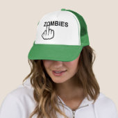 Hat Zombies Gedreht Truckerkappe (Beispiel)