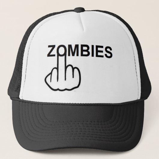Hat Zombies Gedreht Truckerkappe (Vorderseite)