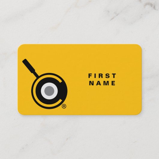 Hatch - Business Card des Geschäftsführers Visitenkarte (Vorderseite)