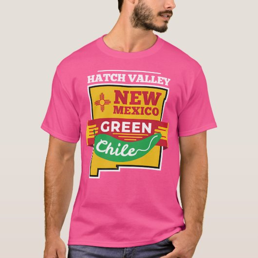 Hatch Chile Shirt New Mexico Green Chili Pepper (Vorderseite)