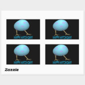 Hatch Day Rechteckiger Aufkleber (Blatt)