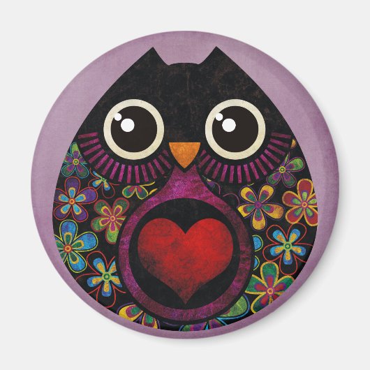 Hatch der Eule Magnet (Vorne)