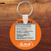 Hatch Warning Schlüsselanhänger (Vorderseite)