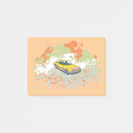 Hatchback Post-it®-Hinweise Post-it Klebezettel (Vorderseite)