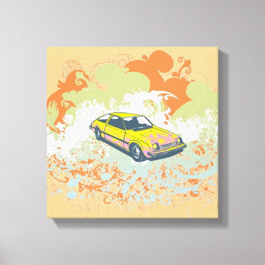 Hatchback Wrapped Canvas Leinwanddruck (Vorderseite)