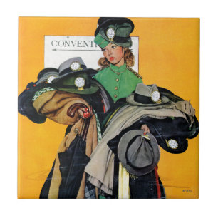 Hatcheck Girl Fliese