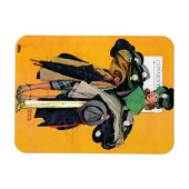 Hatcheck Girl Magnet (Horizontal)