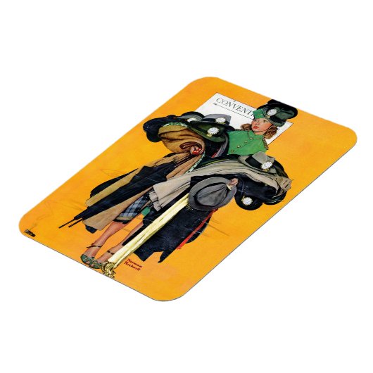 Hatcheck Girl Magnet (Linke Seite)