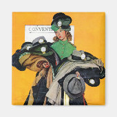 Hatcheck Girl Magnet (Vorne)