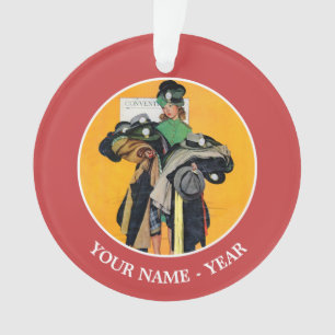 Hatcheck Girl Ornament