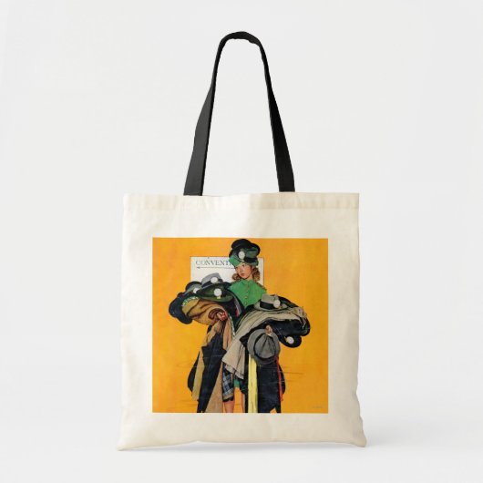 Hatcheck Girl Tragetasche (Vorne)