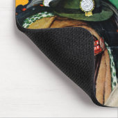 Hatcheck Mädchen Mousepad (Ecke)