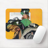 Hatcheck Mädchen Mousepad (Mit Mouse)