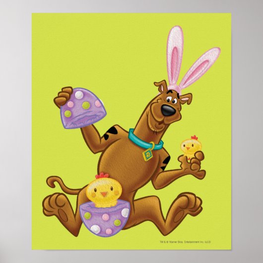 Hatched Easter Egg Poster (Vorne)