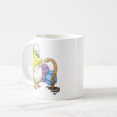 Hatched Oaster Chick Kaffeetasse (Vorderseite Links)