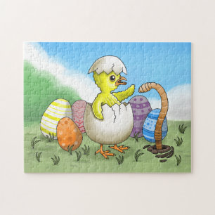 Hatched Oaster Chick Puzzle
