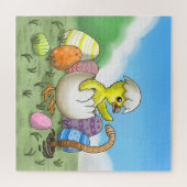 Hatched Oaster Chick Puzzle (Horizontal)