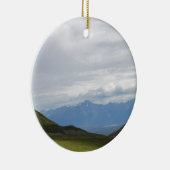 Hatchers Durchlauf-Mountain View Alaska Keramikornament (Rechts)