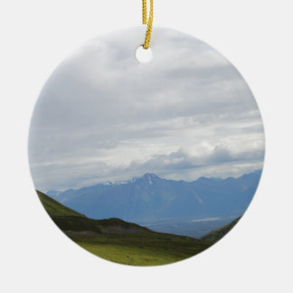 Hatchers Durchlauf-Mountain View Alaska Keramikornament