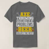 Hatchet-Throwing-Ax-Throwing 2 T-Shirt (Design vorne)