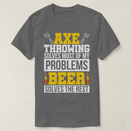 Hatchet-Throwing-Ax-Throwing 2 T-Shirt (Design vorne)