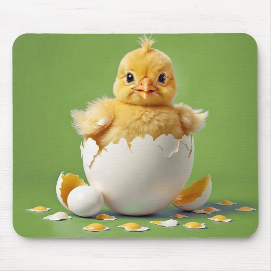 Hatching Baby Chick Mousepad (Vorne)
