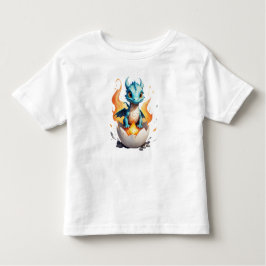 Hatching Baby Dragon kids Fantasy Kleinkind T-shirt