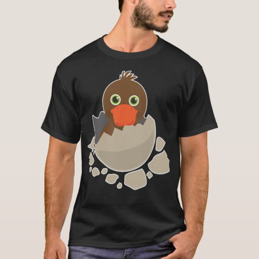 Hatching Baby Duck Pregnancy Funny Geschenk Idee s T-Shirt (Vorderseite)