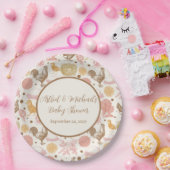 Hatching Bald Chicken Girl Baby Dusche Pappteller (Party)