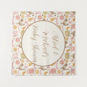 Hatching Bald Chicken Girl Baby Dusche Wandteppich (Vorderseite (Horizontal))