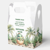 Hatching Bald Niedlich Dinosaur Baby Boy Gevor Box Geschenkschachtel (Geöffnet)