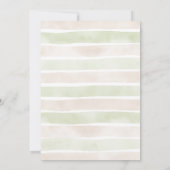 Hatching Soon Boy Dinosaur Baby Shower Einladung (Rückseite)