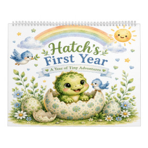 Hatchs Kalender für das erste Jahr   Dino-Mite Fre
