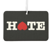 HATE AIR FRESHENER AUTOLUFTERFRISCHER (Rückseite)