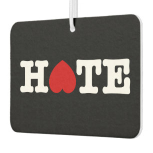 HATE AIR FRESHENER AUTOLUFTERFRISCHER