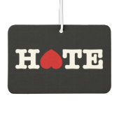 HATE AIR FRESHENER AUTOLUFTERFRISCHER (Vorderseite)