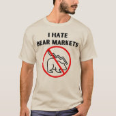 Hate Bären Markets T-Shirt (Vorderseite)