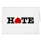 HATE CARD (Vorderseite (Horizontal))