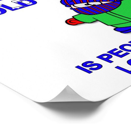 Hate Cold Weather Funny Poster (Ecke)